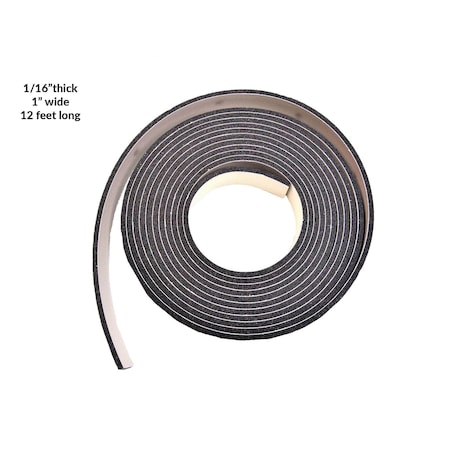 Fairchild Industries F4114 - 1965-1965 Ford Mustang Coupe, Fastback Foam Tape F4114